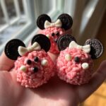 minnie mouse rice crispy treats