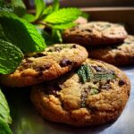 mint chocolate chip cookies