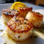 pan seared scallops