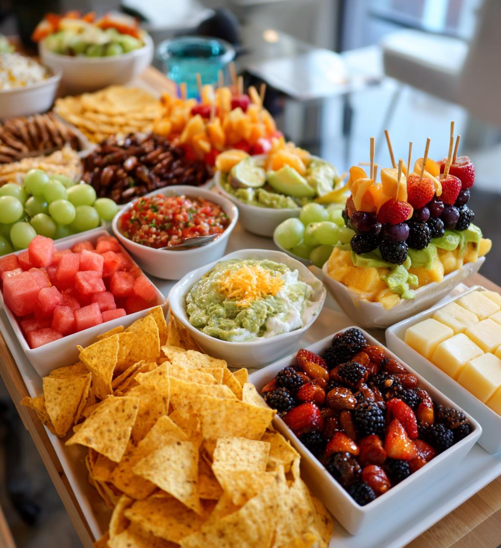 pool day snacks for adults