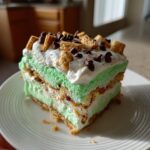 shamrock shake dessert lasagna