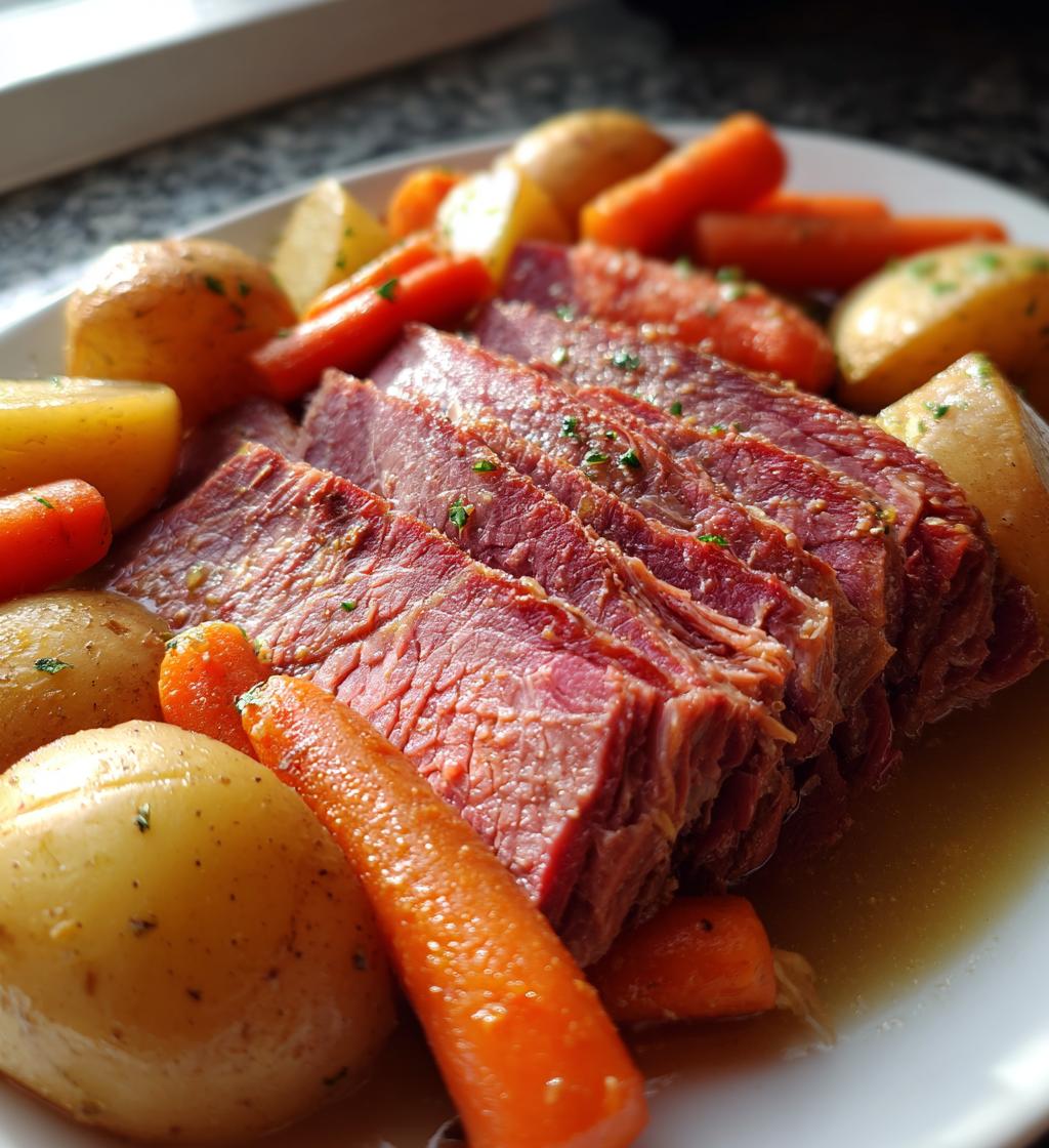 slow cooker corned beef