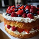 spring birthday cake