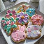 spring decorated cookies