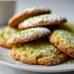 spring lime tea cookies