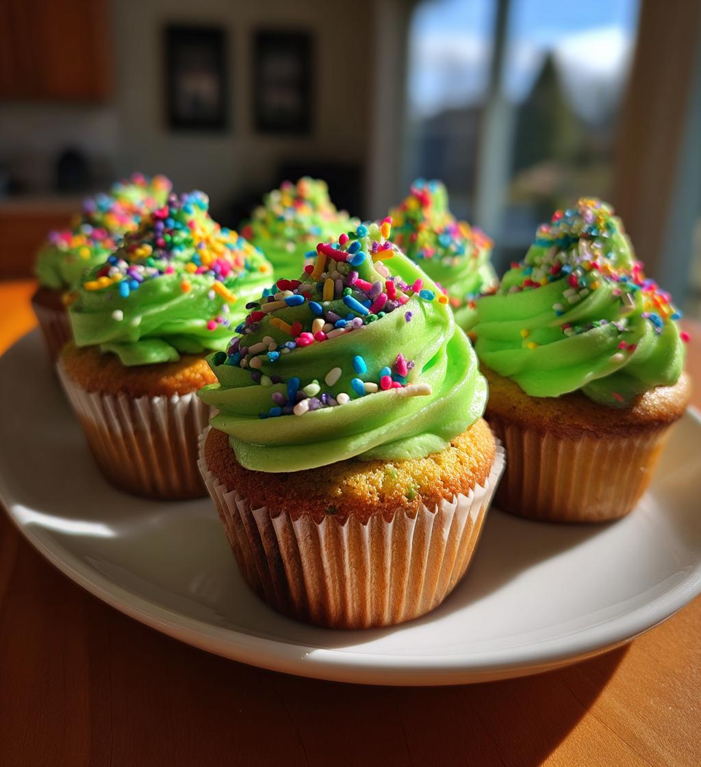 st patricks day cupcakes