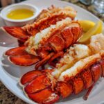 steamed lobster tails