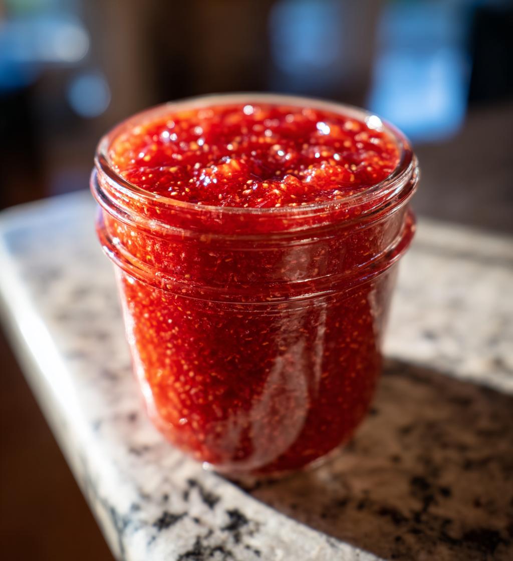 strawberry freezer jam