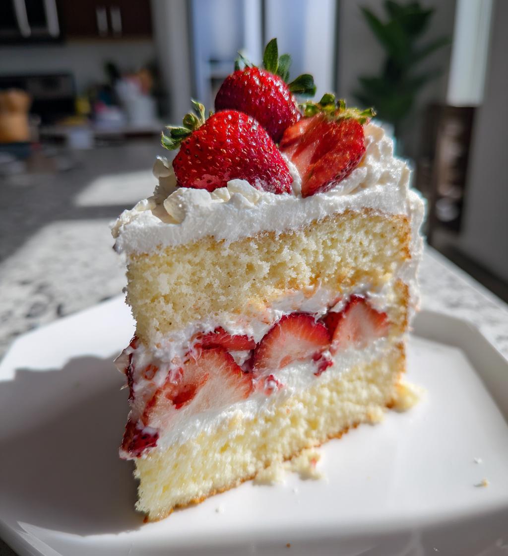 strawberry shortcake birthday cake