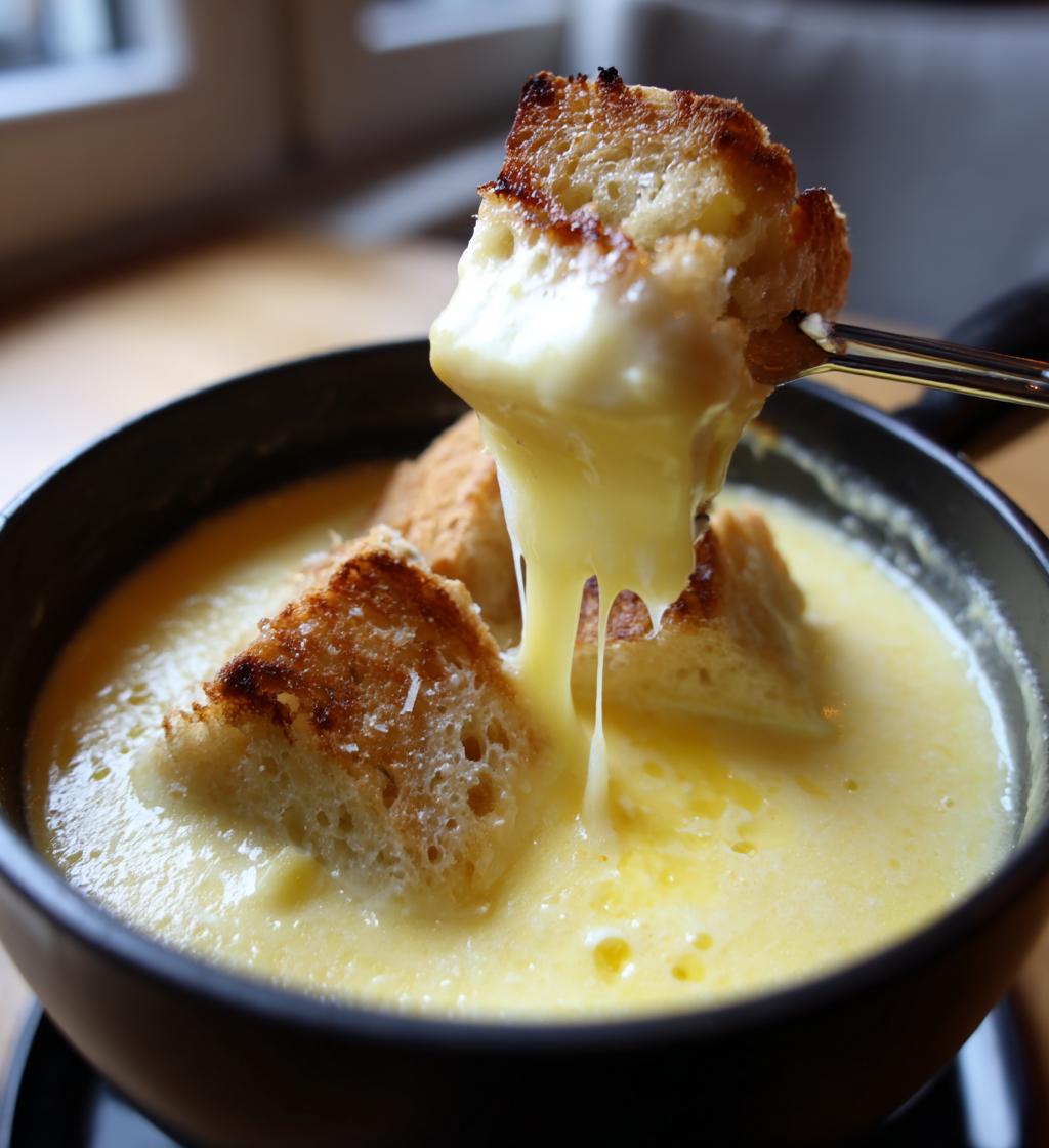 swiss cheese fondue