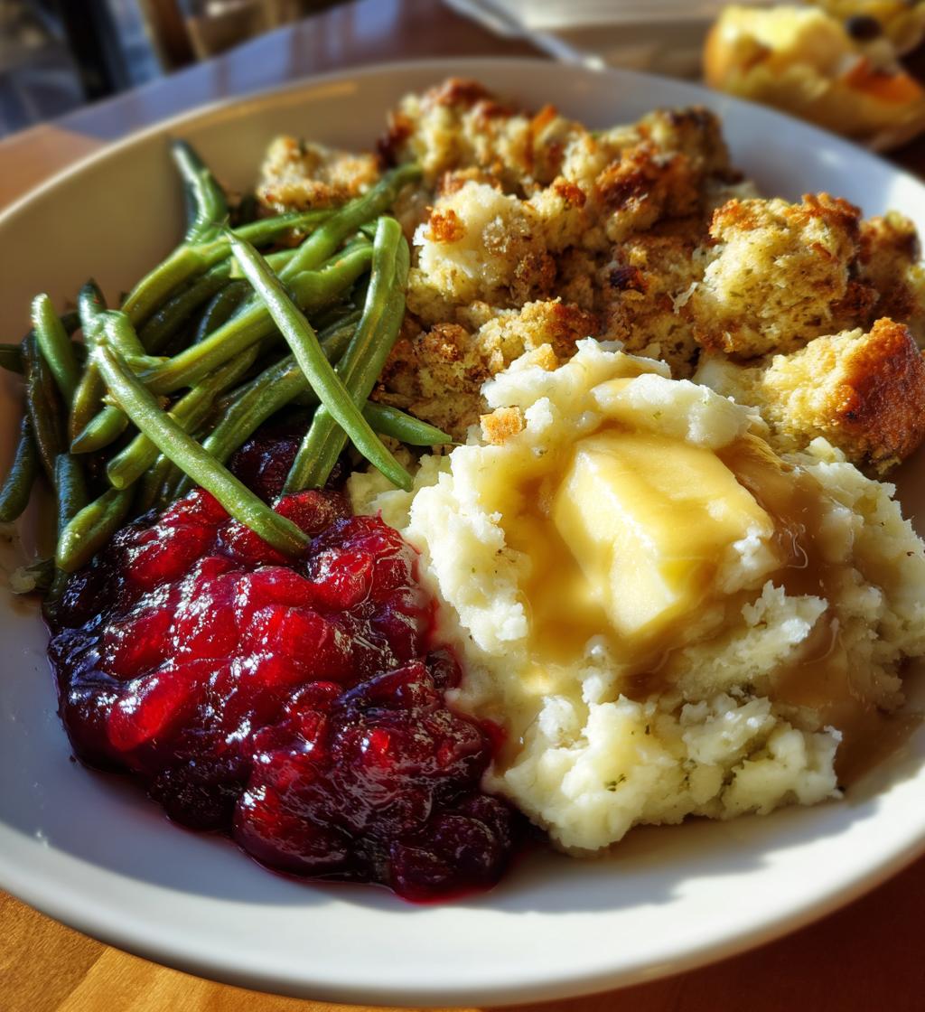thanksgiving food sides