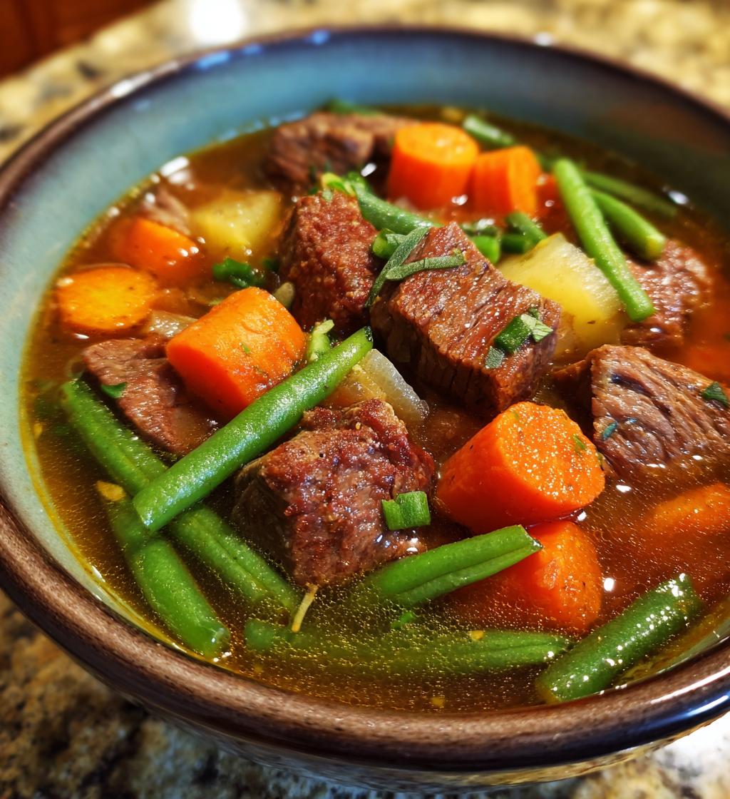 vegetable beef soup recipes to Warm Your Heart and Soul
