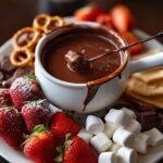 what to dip in chocolate fondue