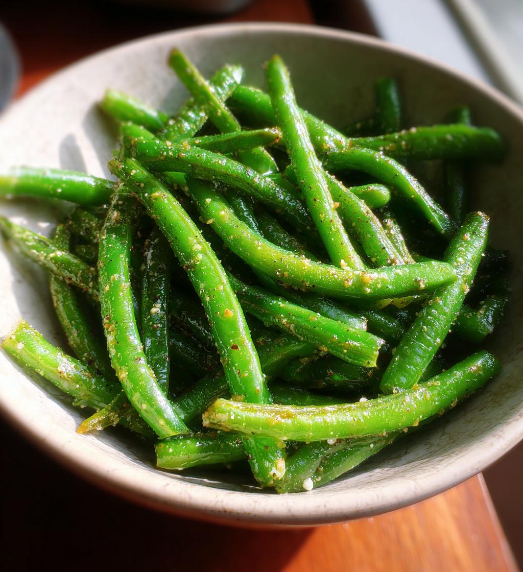 Air fryer green beans recipes for a crispy delight