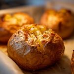 baked potatoes in the oven