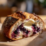 blueberry cream cheese sourdough bread