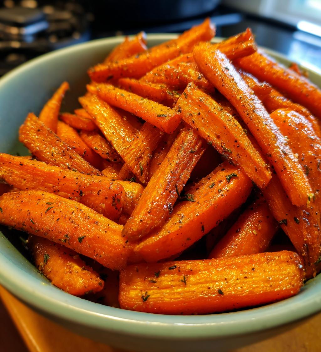 carrots in air fryer