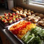 cheap baby shower food