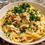 chicken fettuccine alfredo crockpot