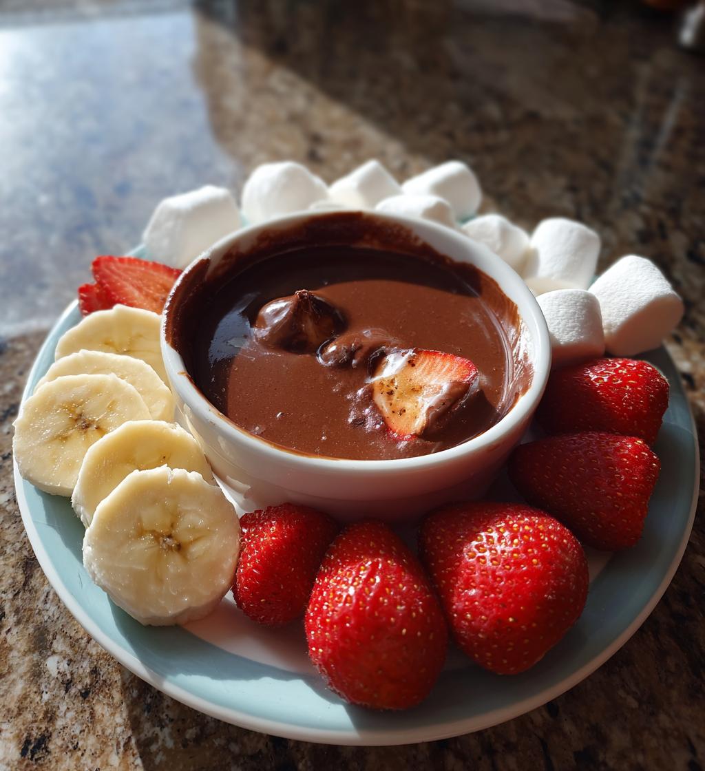 chocolate fondue