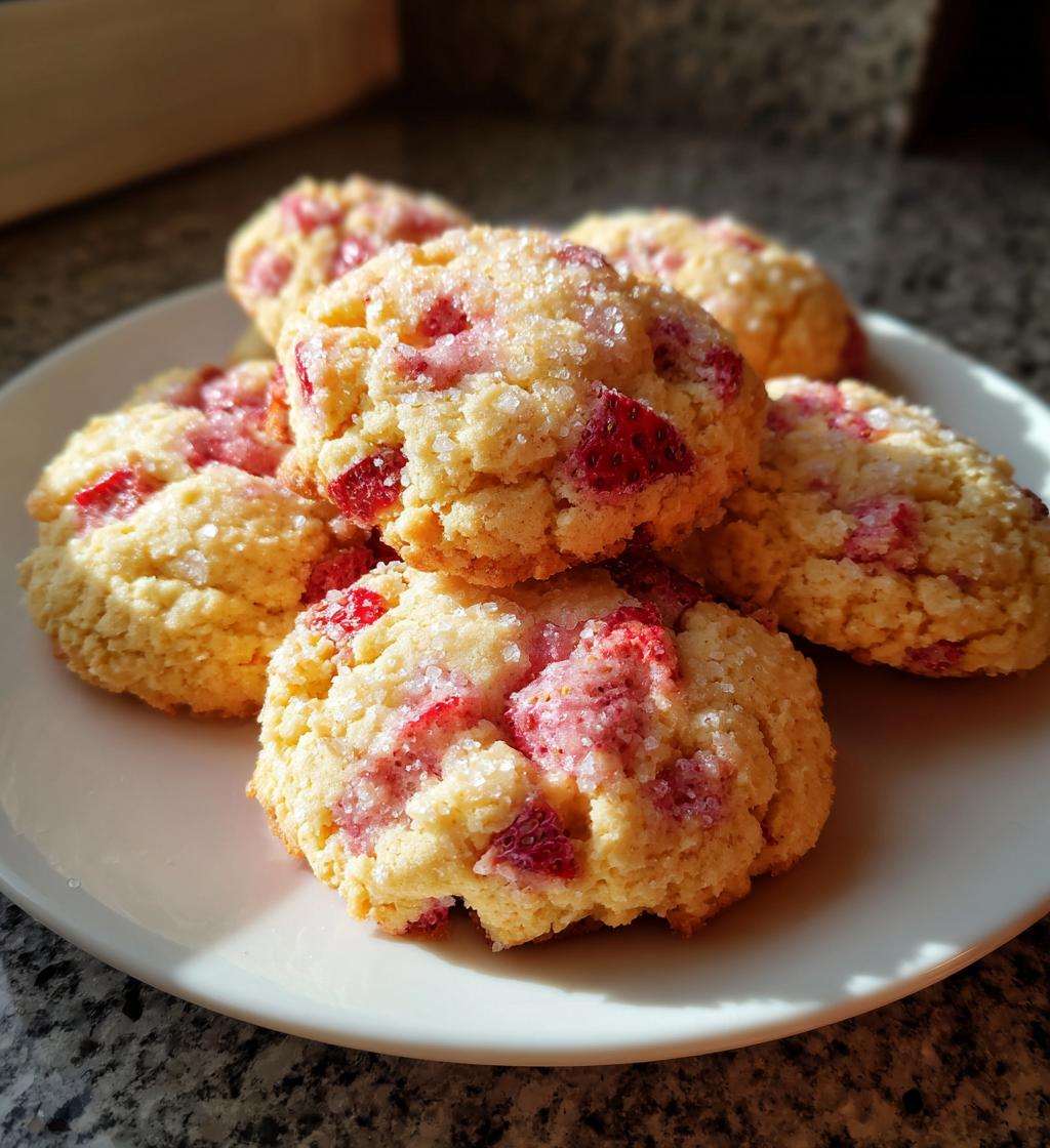 cookie strawberry