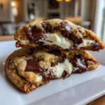 cream cheese stuffed chocolate chip cookies
