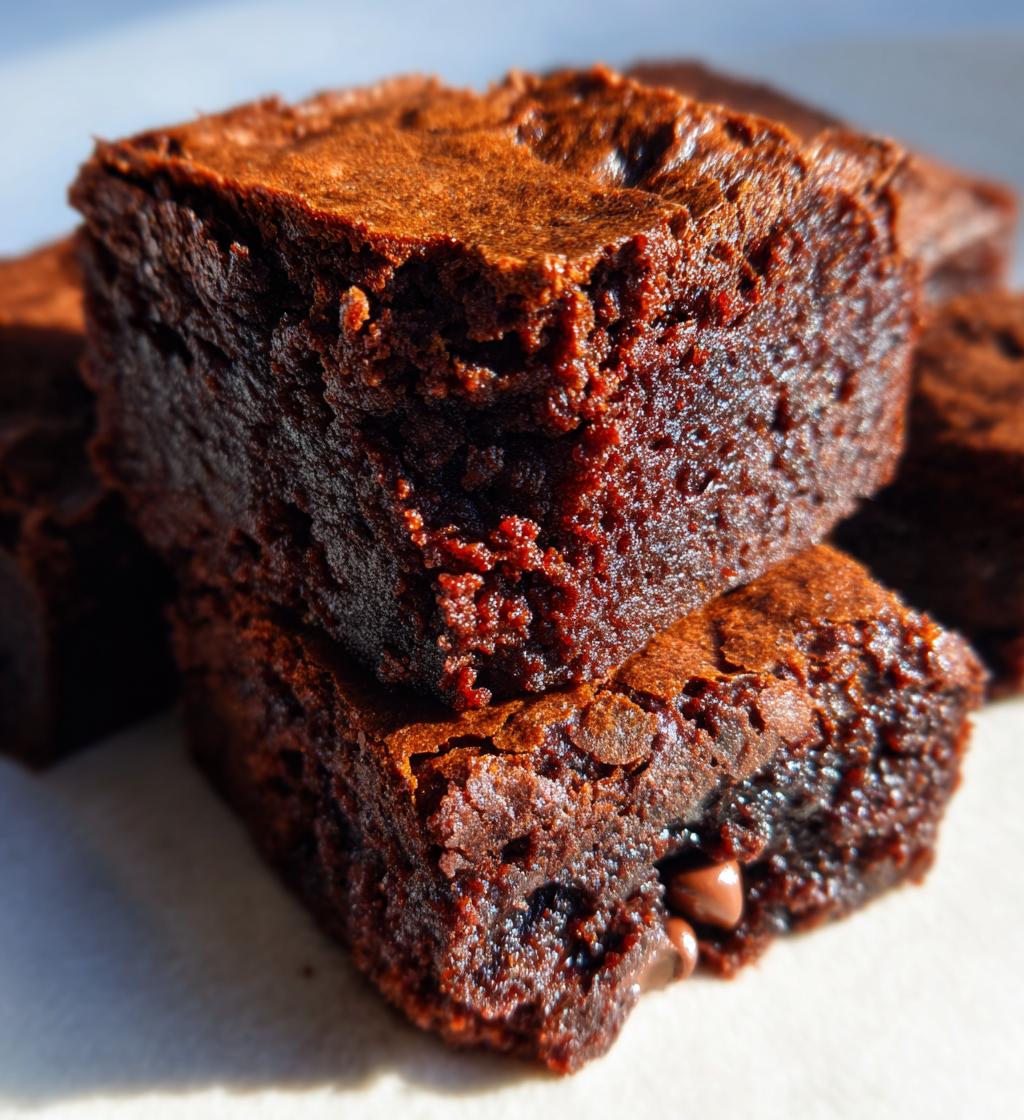 discard sourdough brownies