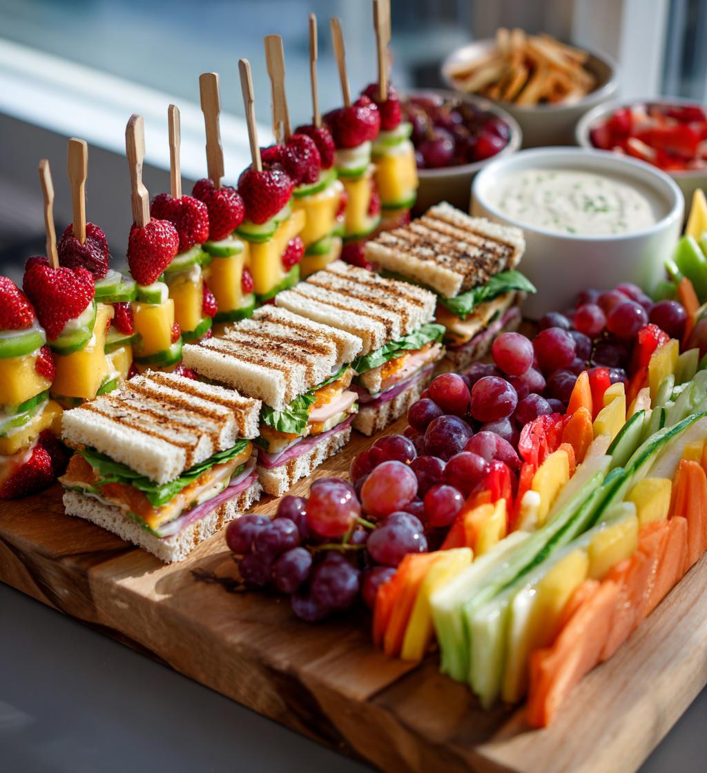 easy baby shower food ideas for a Stress-Free Celebration