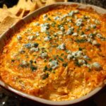 easy buffalo chicken dip