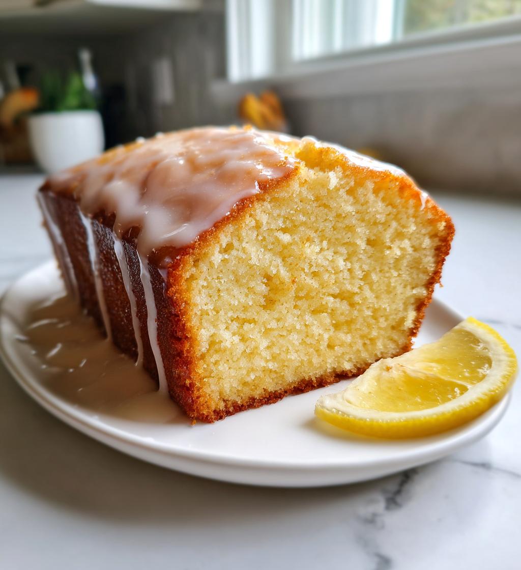 fluffy lemon yogurt cake
