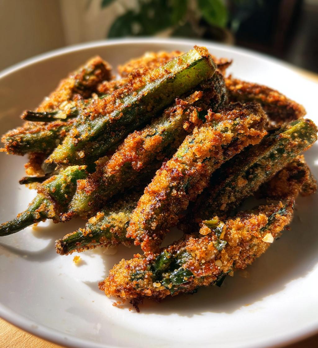 fried okra in air fryer