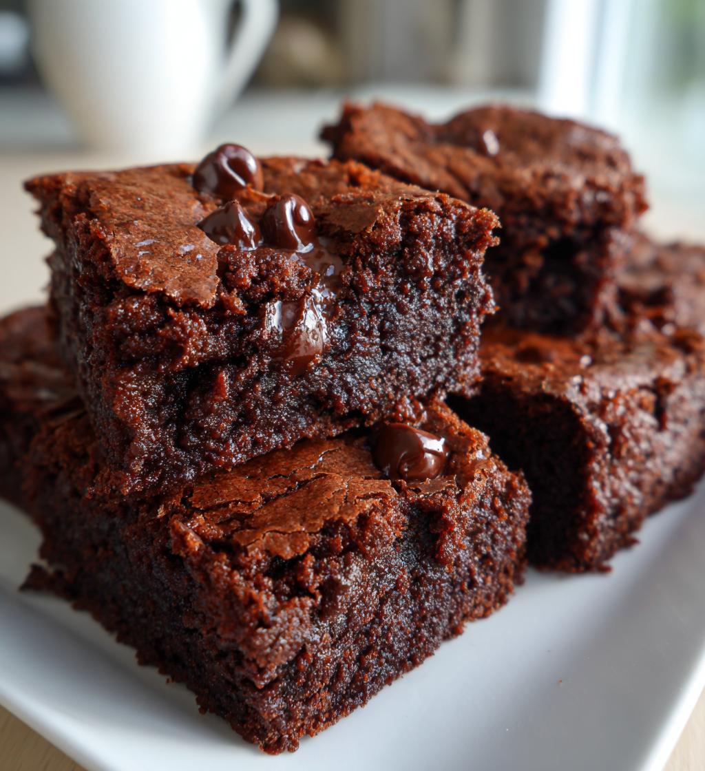 fudgy sourdough discard brownies