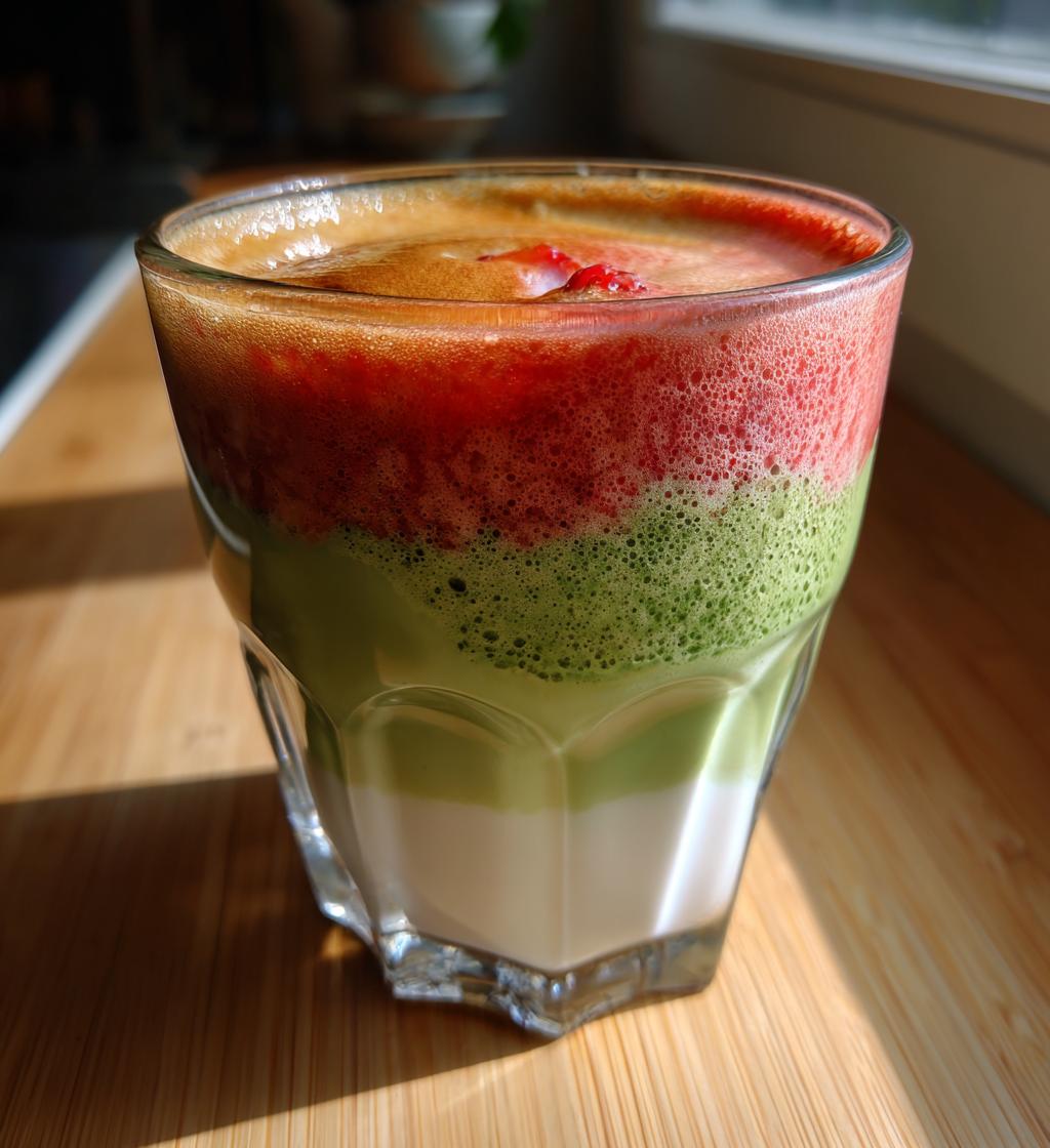 matcha strawberry latte recipe