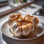 perfectly roasted garlic without oil