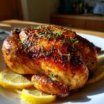 perfectly roasted whole chicken recipe