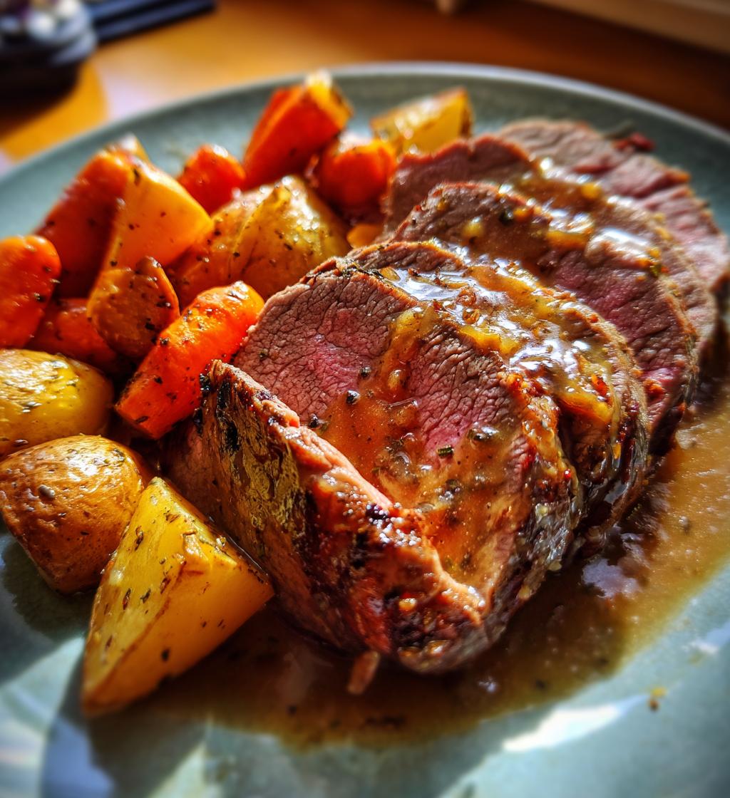 roast beef dinner that will warm your heart and home