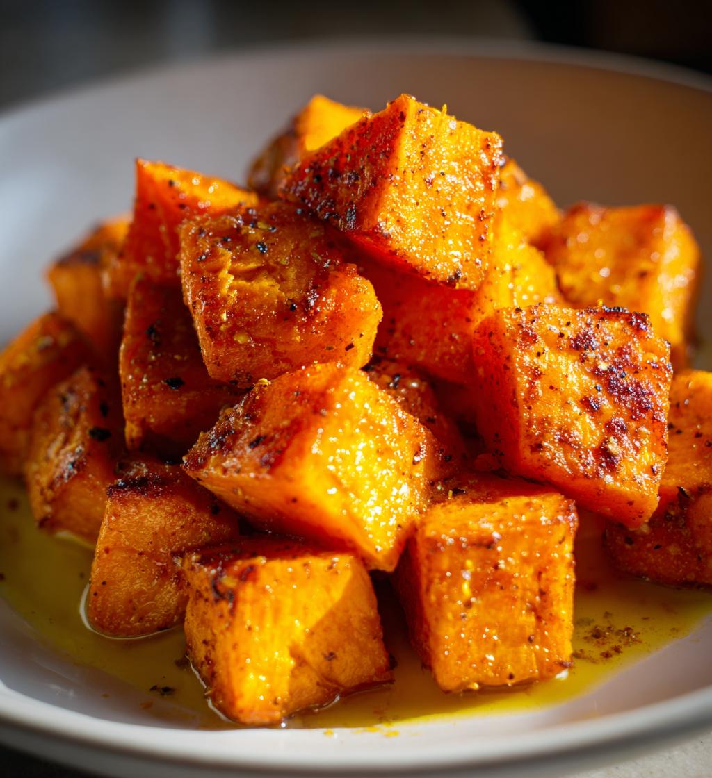 roasted sweet potatoes