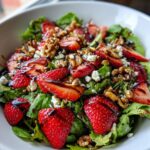 salads with strawberries
