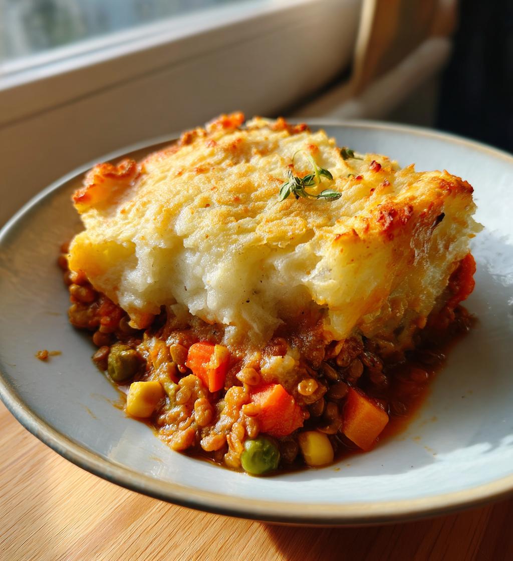 shepherds pie recipe vegetarian