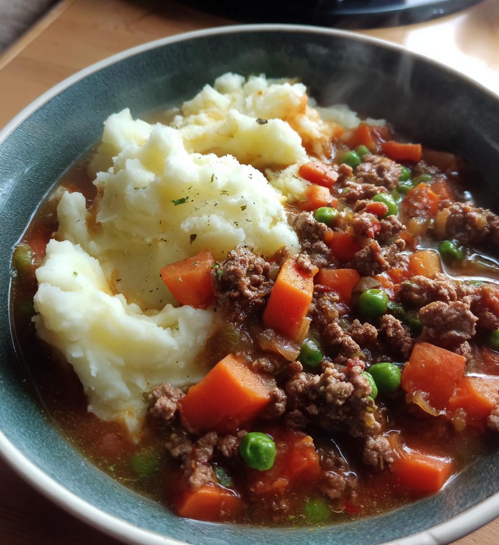 shepherds pie soup: 5 Comforting Steps to a Cozy Bowl