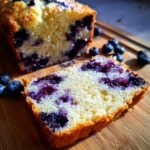 sourdough blueberry lemon bread