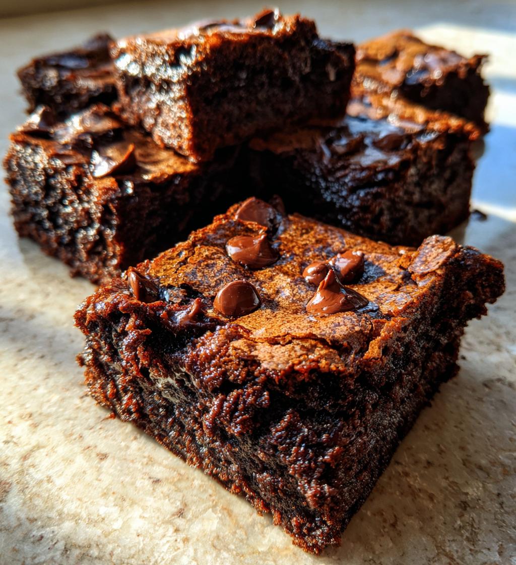 sourdough discard brownies