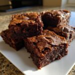 sourdough discard chocolate brownies