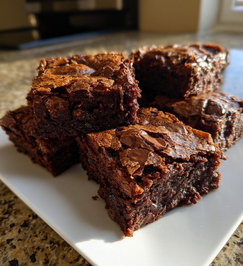 sourdough discard chocolate brownies
