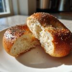 sourdough protein bagels