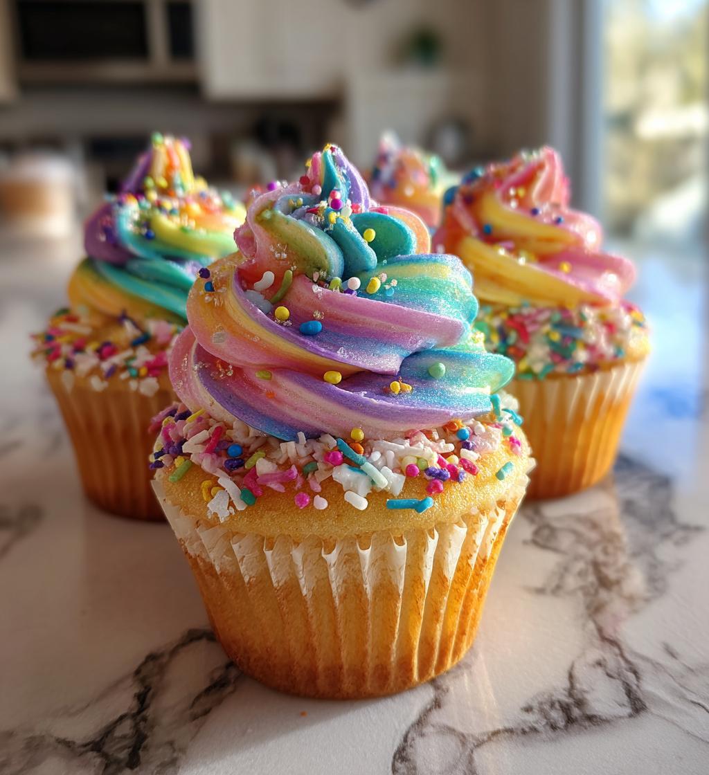 spring cupcakes