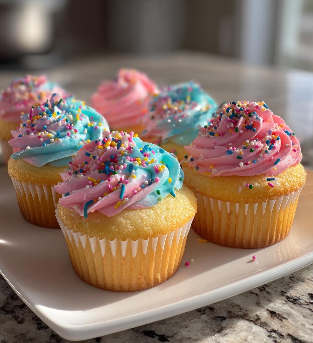 spring cupcakes