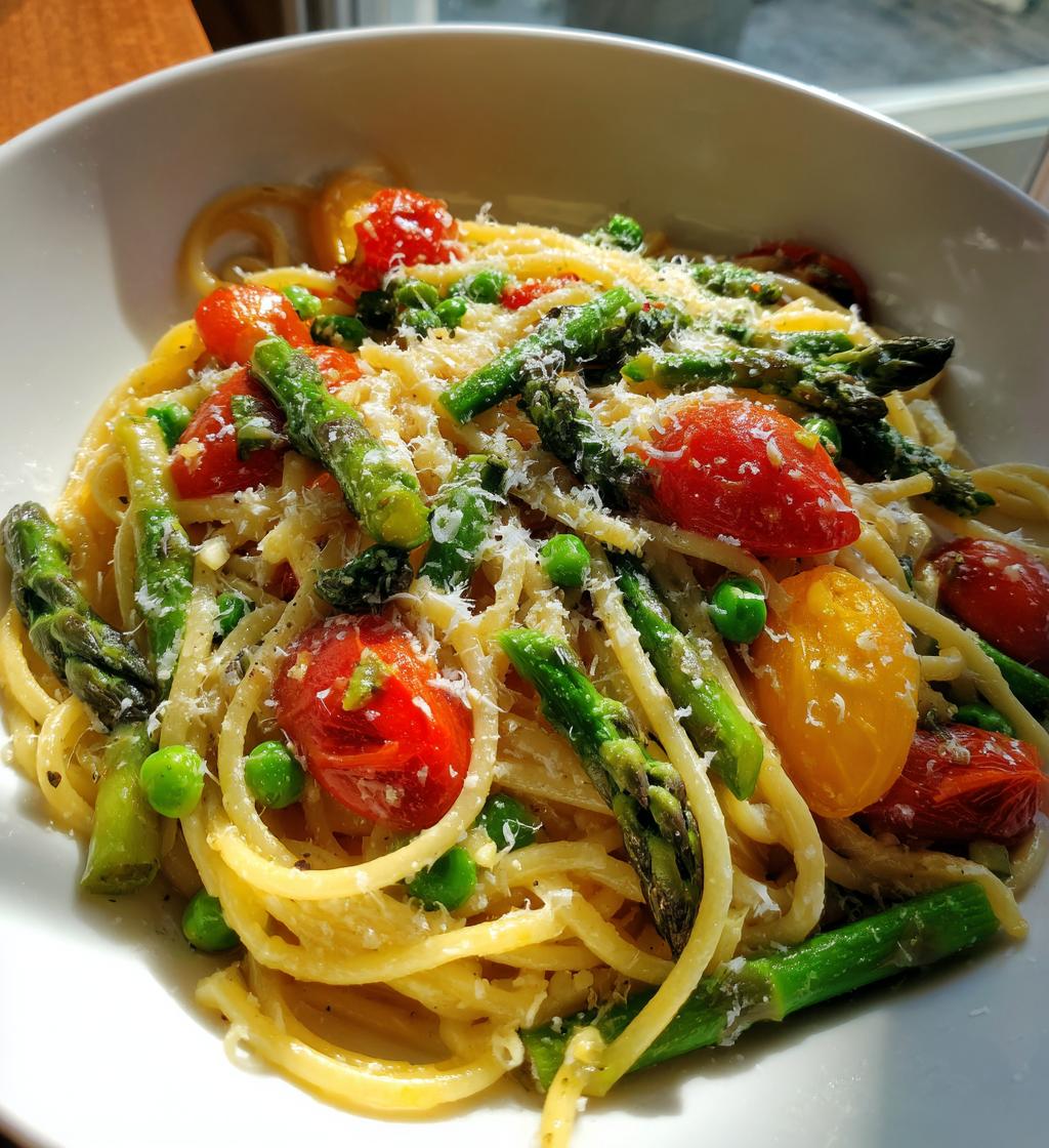 spring pasta