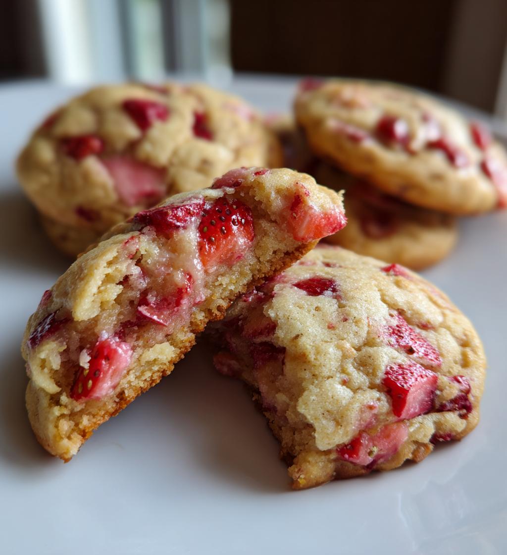 strawberry crepe cookie fanart