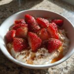 strawberry shortcake overnight oats